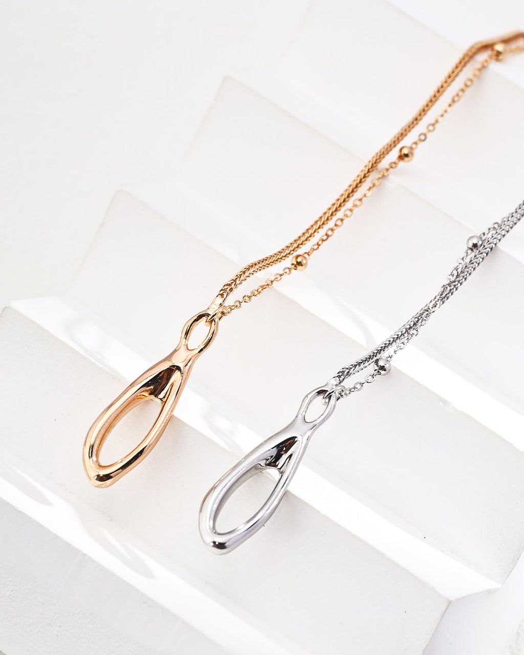 Modern Twig Hoop Bracelet