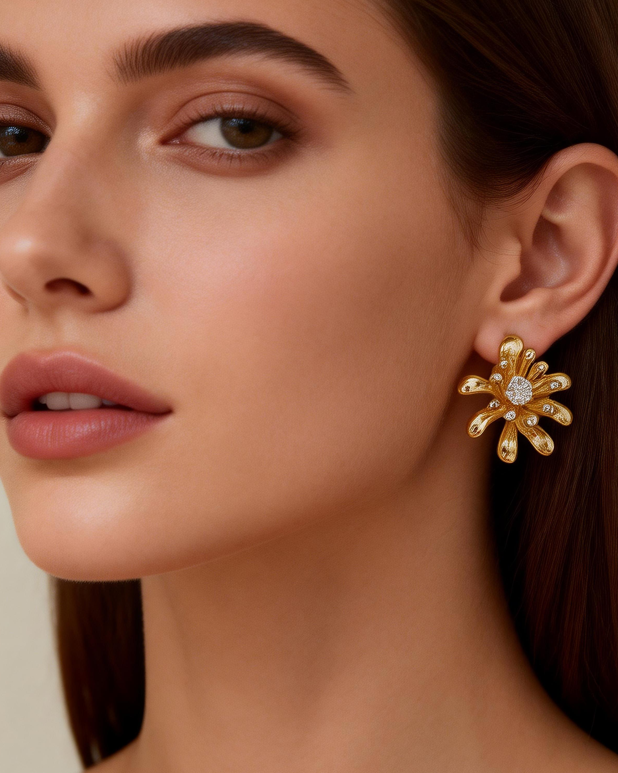 Blooming Fireworks Earrings