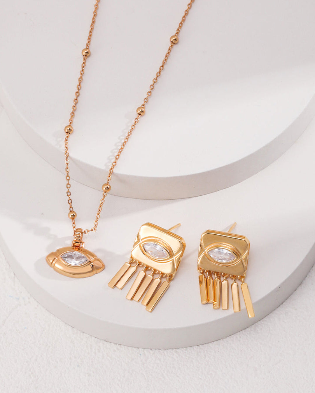 Vintage Charm Tassel Earrings